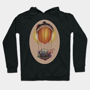 Traveling in Style (further adventures of Explorer Snails) Hoodie